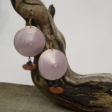 Boucles d’oreilles spirales 12