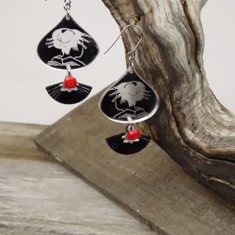 Boucles d’oreilles Geisha (10)