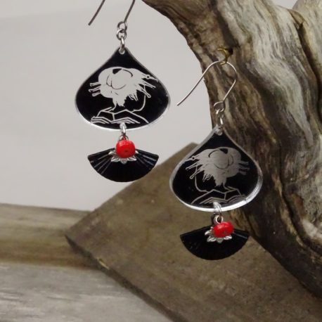 Boucles d’oreilles Geisha (12)