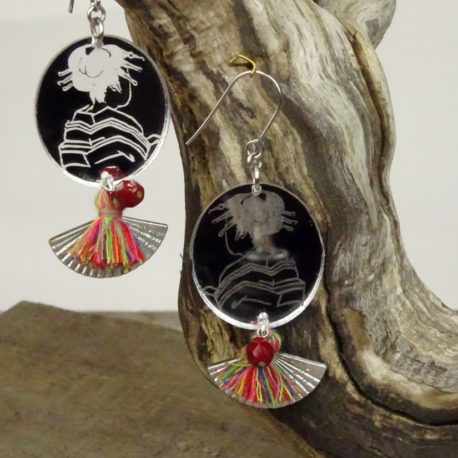 Boucles d’oreilles Geisha (6)