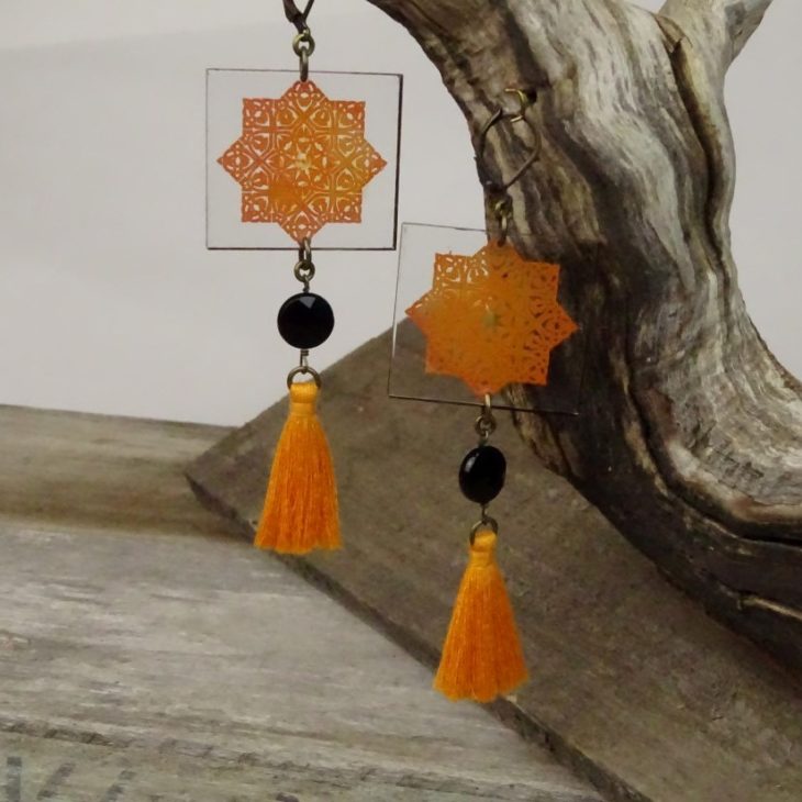 Boucles d'oreilles art dco - Lm bijoux
