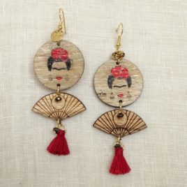 Boucles d’oreilles Frida Kahlo