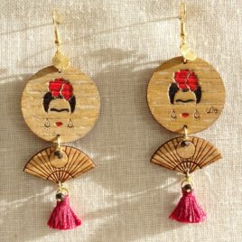 Boucles d’oreilles Frida Kahlo