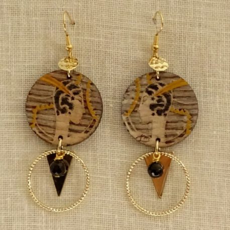 Boucles d’oreilles rétro Lm bijoux (5)