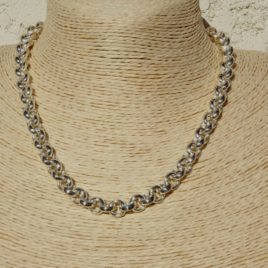 Collier argent 925 maille jaseron